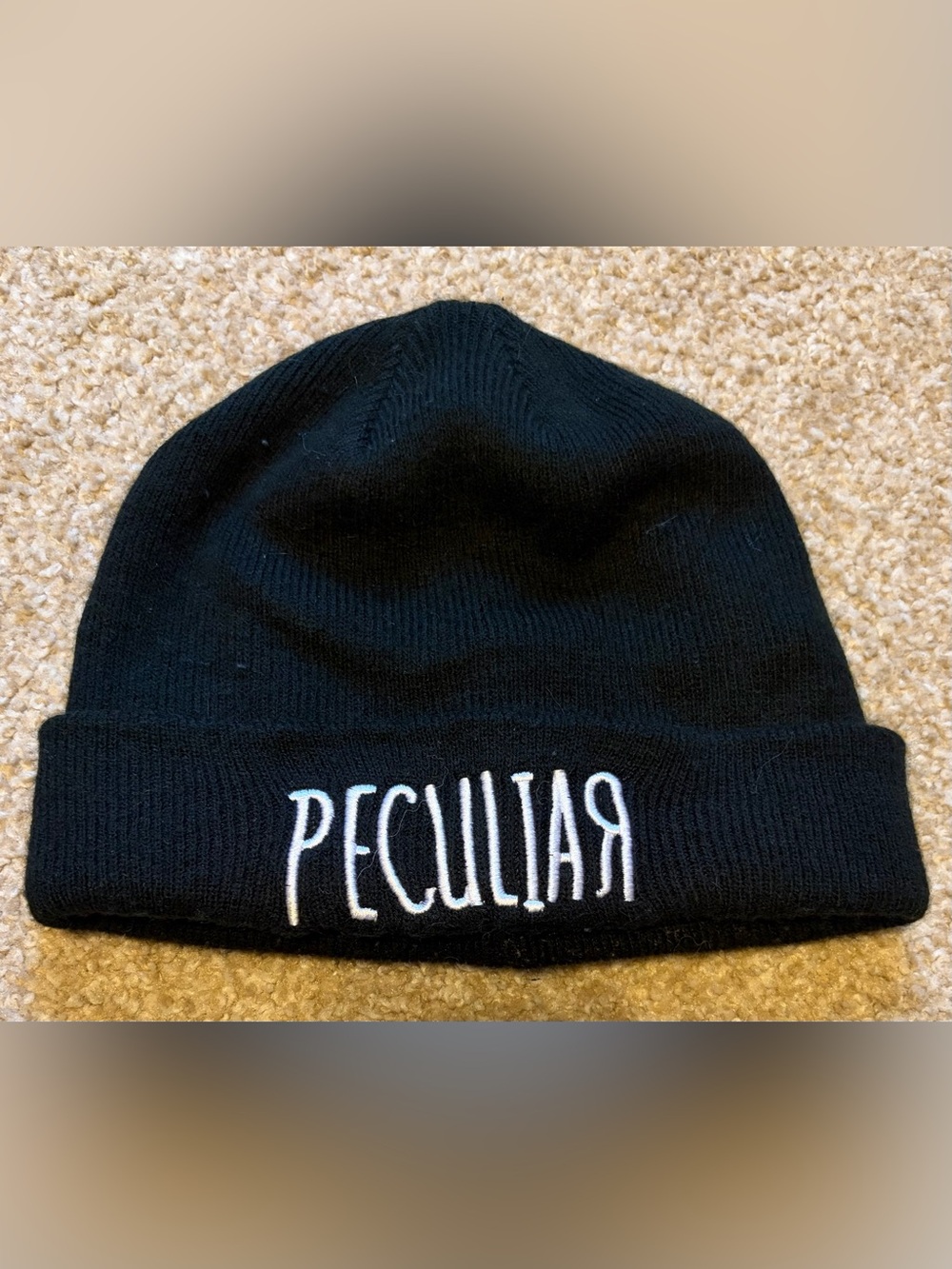Beanie Black “Peculiar” Miss. Peregrine’s Home For Peculiar Children